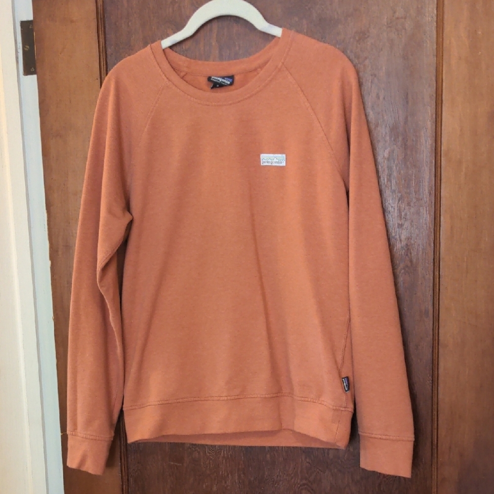 Patagonia Women's Orange Crew Neck Sweater